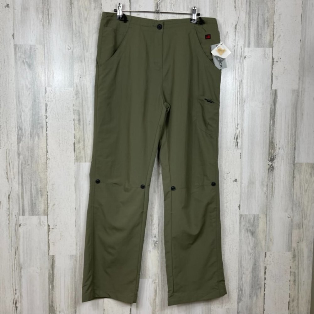 Woolrich Hickory Pass Pant outdoor rugged quick dry 8 pockets hiking fishing Med